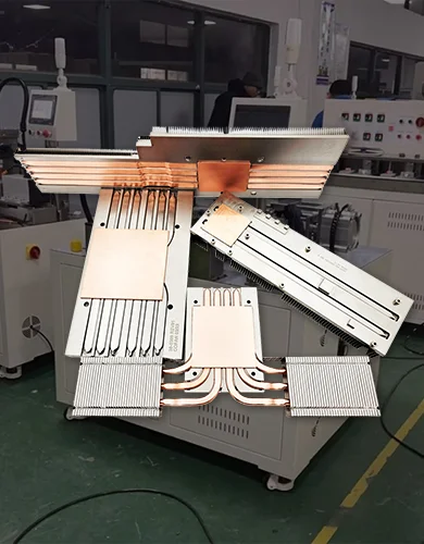 News heat pipe manufacturing production line