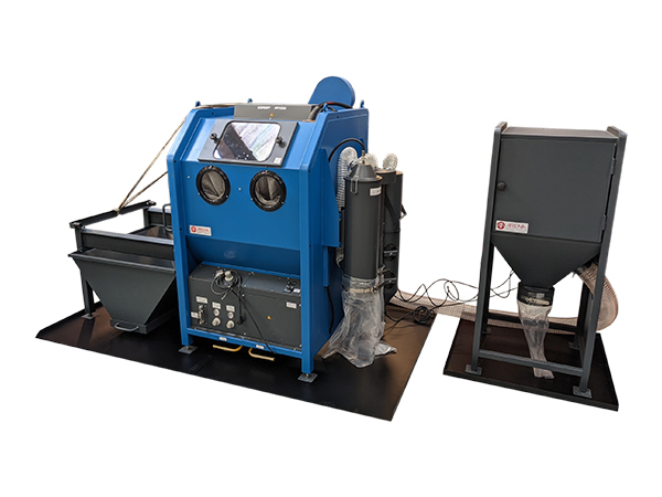 Heatsink production line sandblasting machine