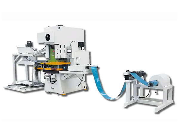 Heatsink production line stamping fin press