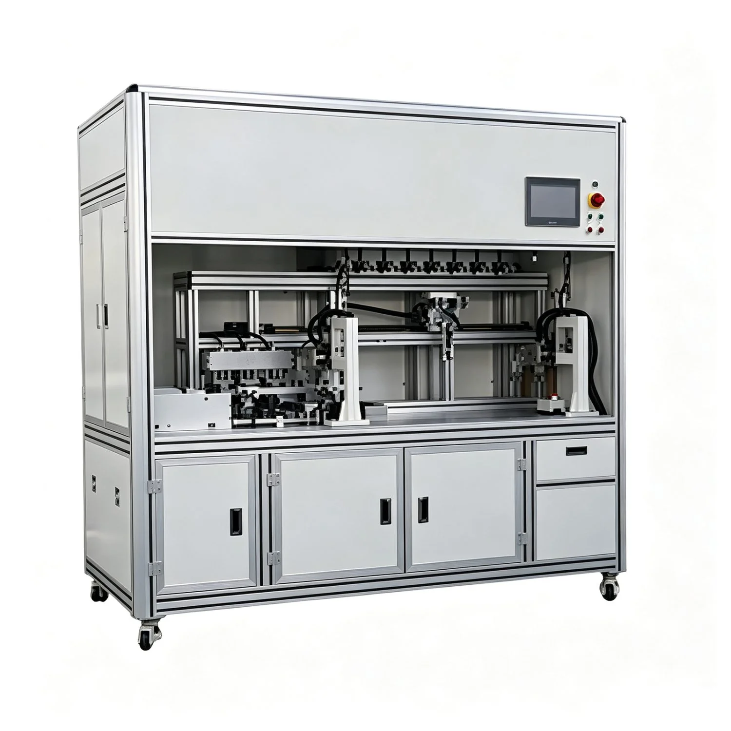 Primary degassing machine