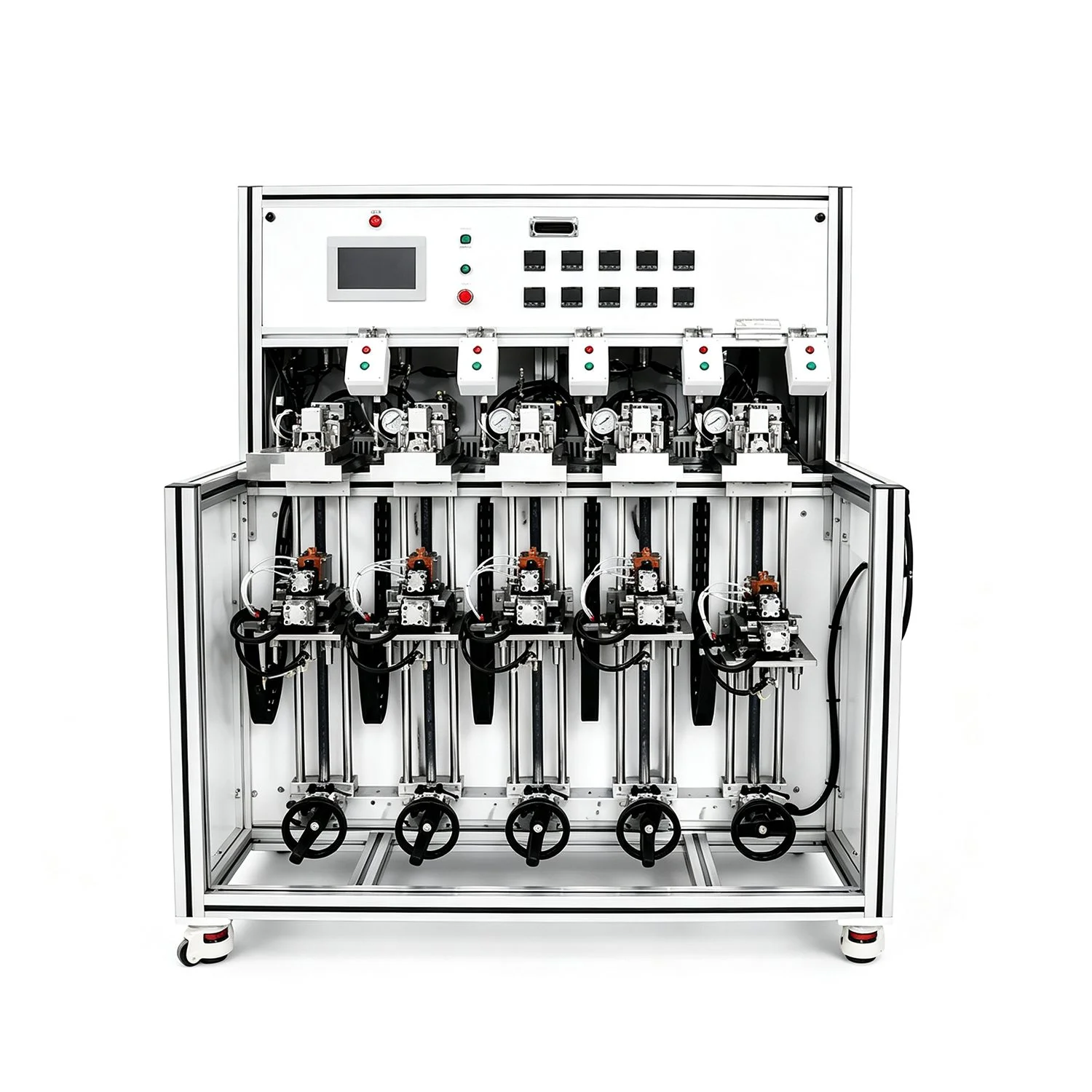 automatic heat pipe heating degasser machine